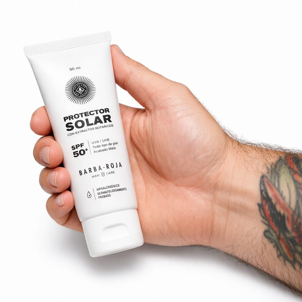 Protector solar Barba roja