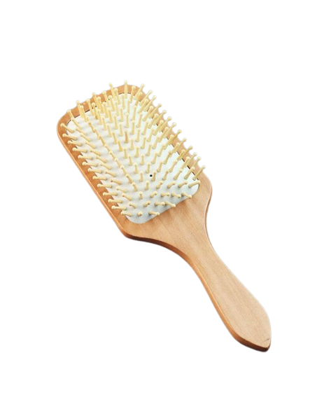 Cepillo Para El Cabello Premium De Bambú