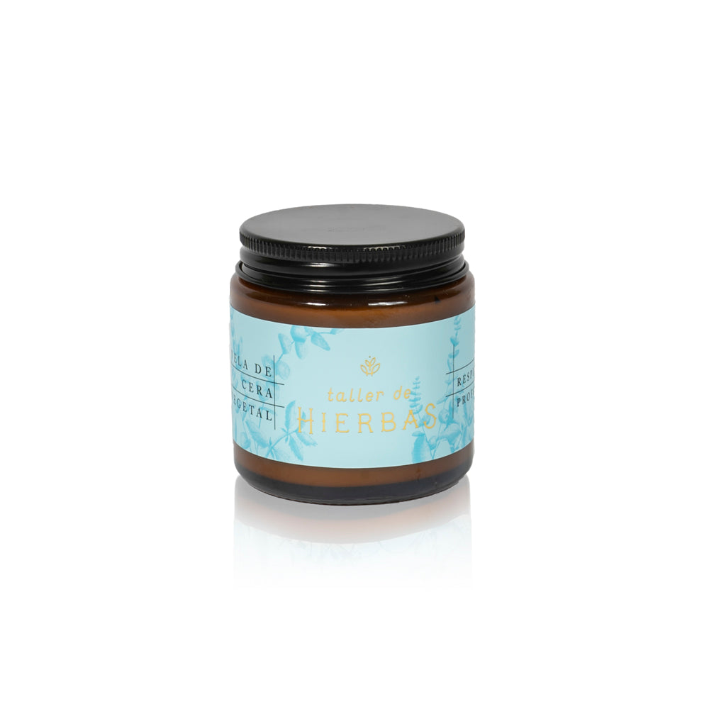 Vela soya respiración profunda