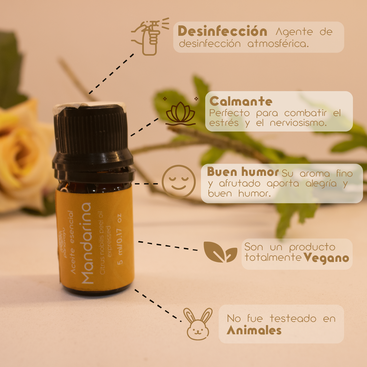 Aceite esencial de mandarina