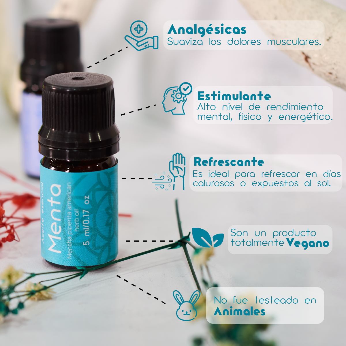 Aceite esencial de menta