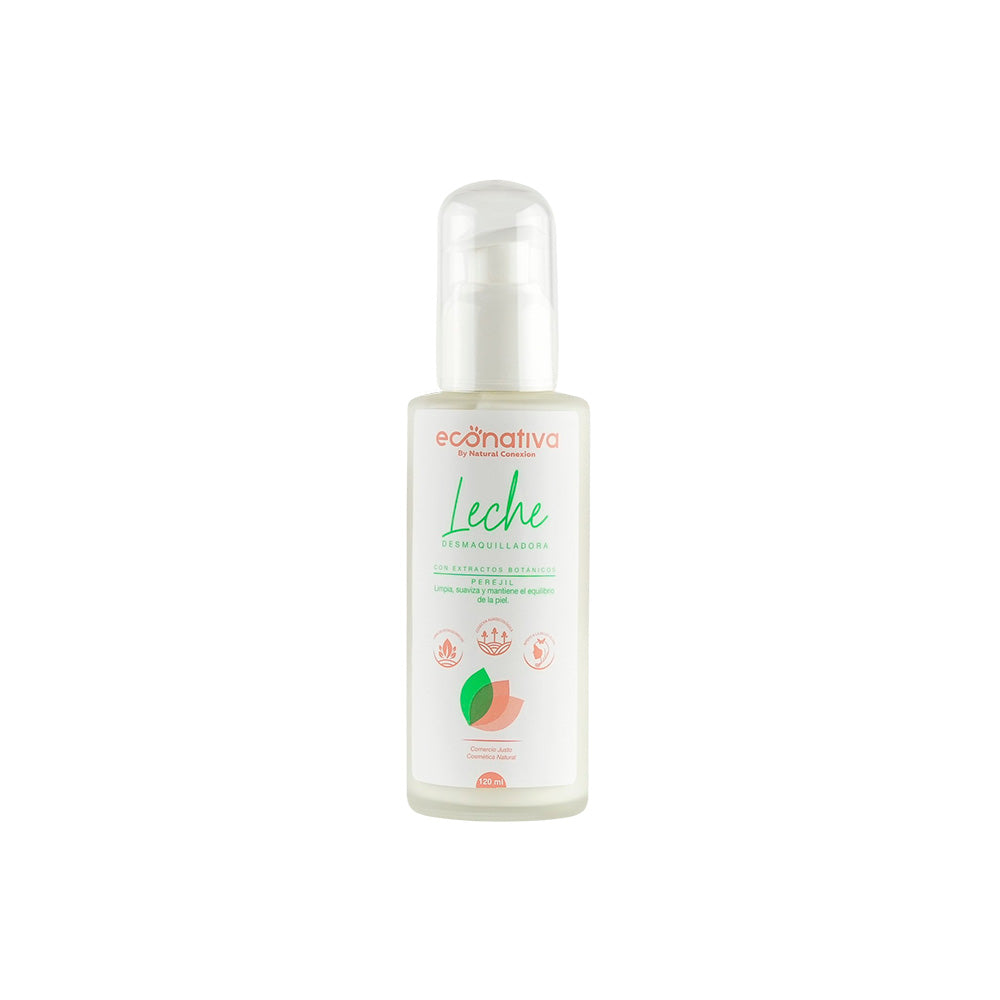 Leche desmaquilladora de perejil