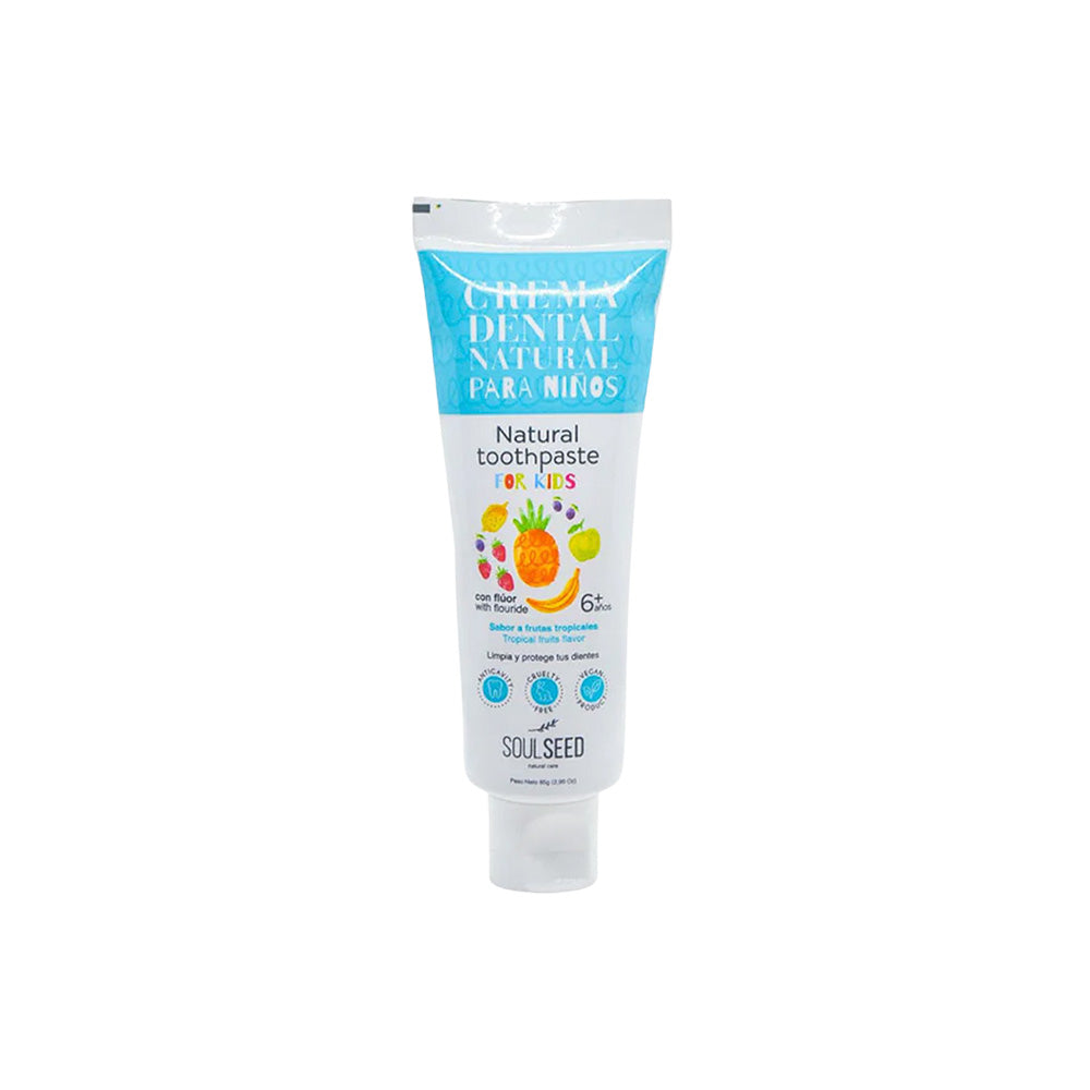 Crema dental niños con flúor