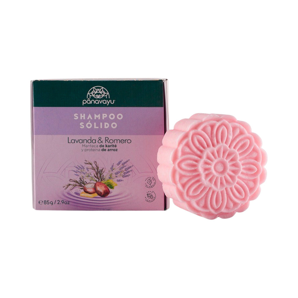 Shampoo solido lavanda y romero