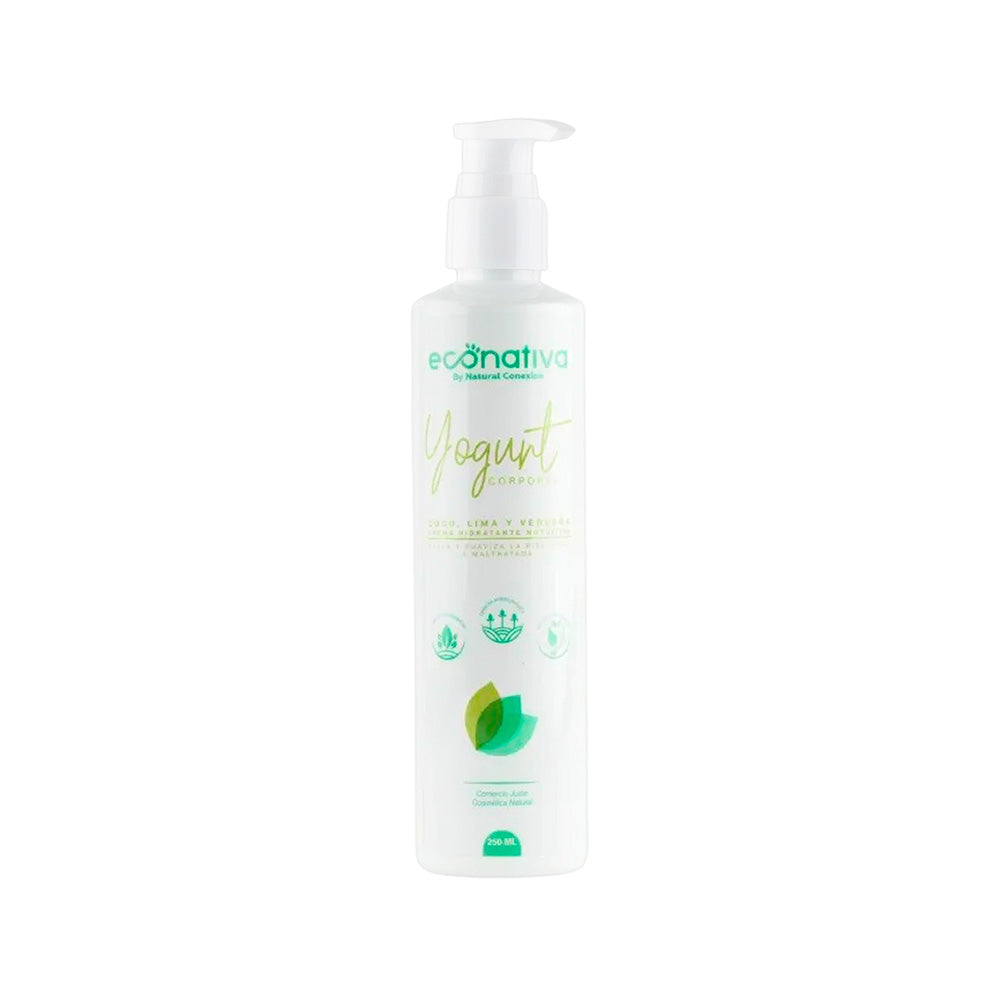 Yogurt corporal de coco lima y verbena