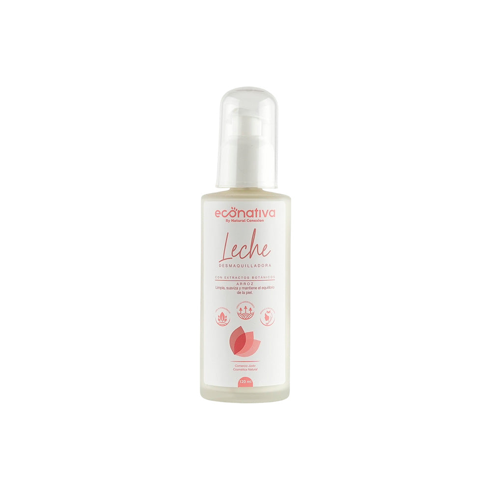 Leche desmaquilladora de arroz