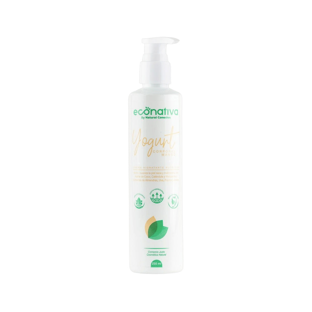 Yogurt corporal de mango