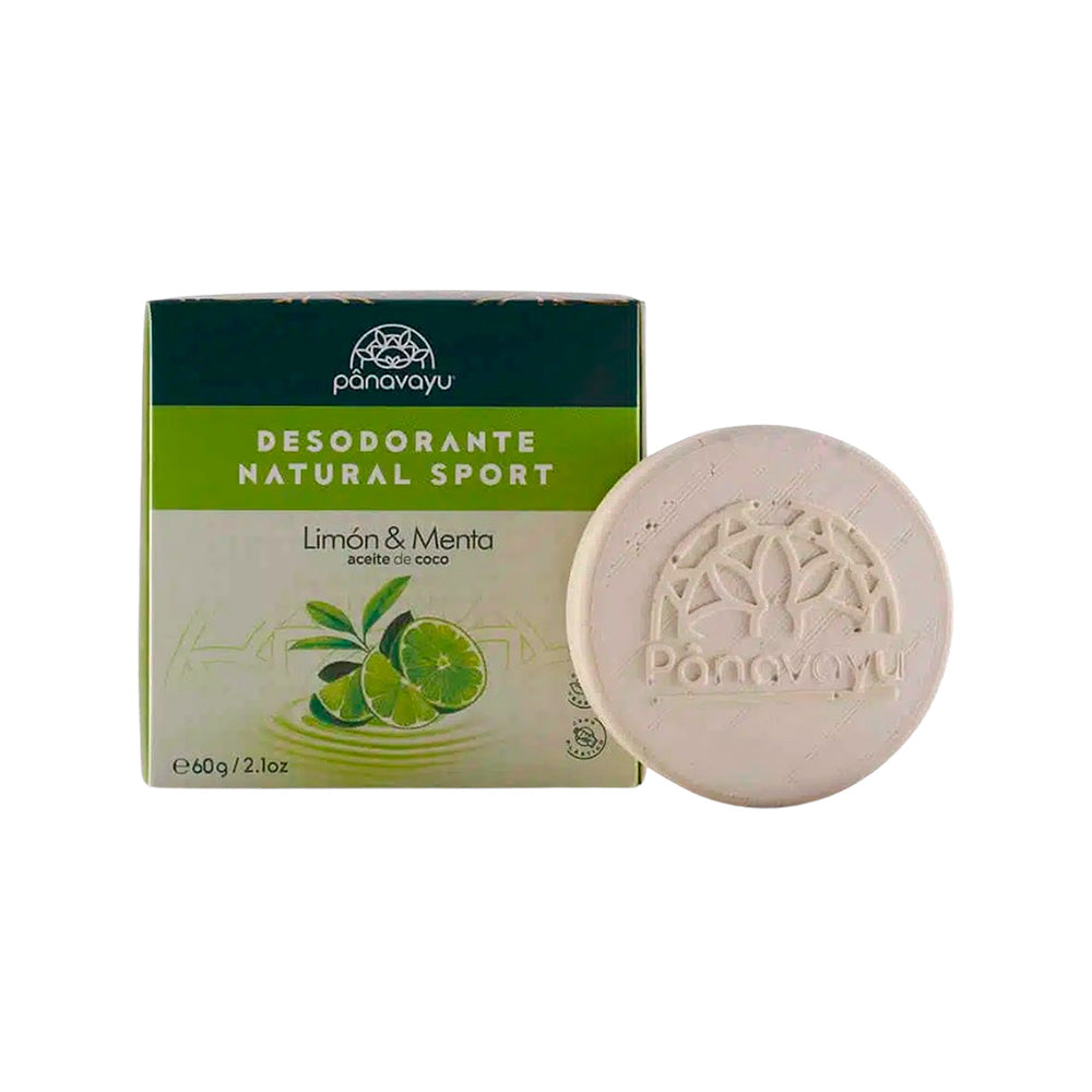 Desodorante natural menta y limón