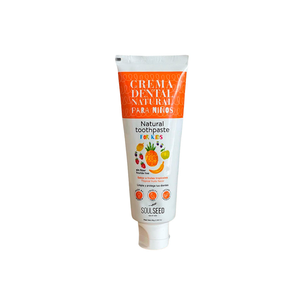 Crema dental niños sin flúor