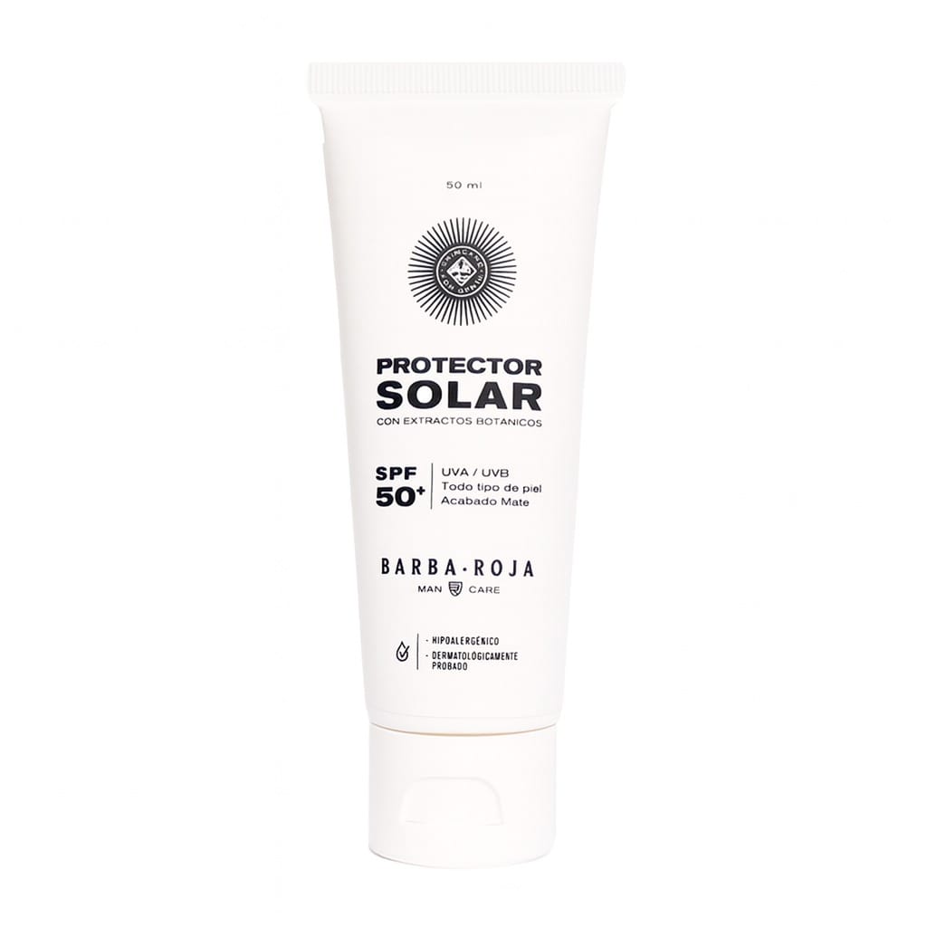 Protector solar Barba roja