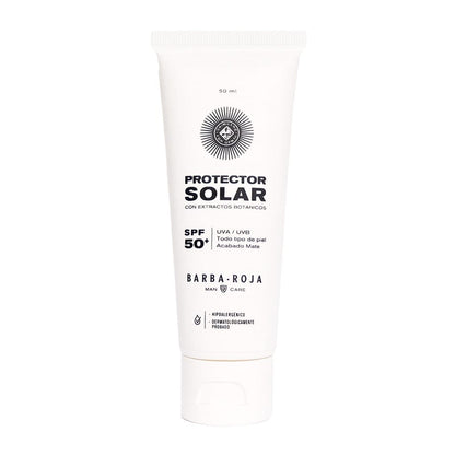 Protector solar Barba roja