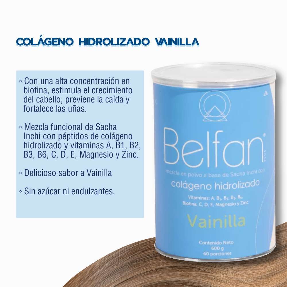 Colágeno Hidrolizado Belfan Vainilla