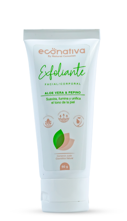 Exfoliante aloe vera y pepino
