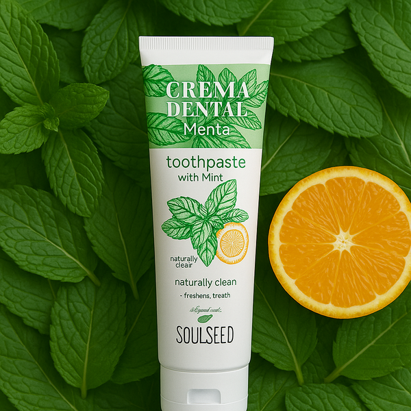 Blanquea sin Químicos  – Crema dental menta natural