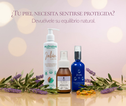 kit # 6 & para piel delicada (corporal)