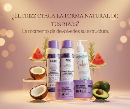 Kit # 3 para cabellos rizos