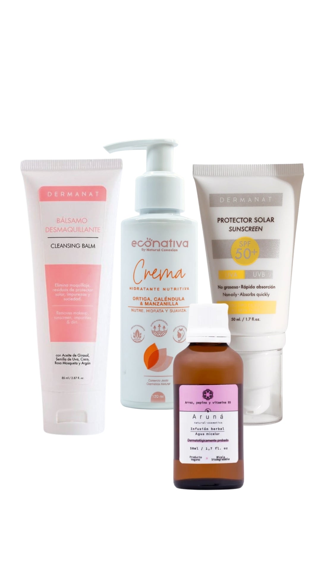 kit Piel Radiante - Limpieza + Hidratación + SPF 50