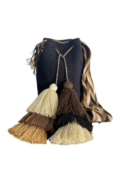 Mochila unicolor mediana 6 campanas