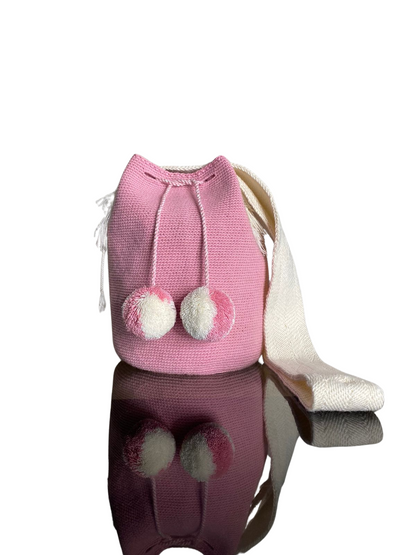 Mochilas unicolor mediana dos bolas