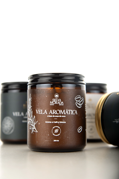 Vela Aromática Natural – Experiencias que transforman tus espacios