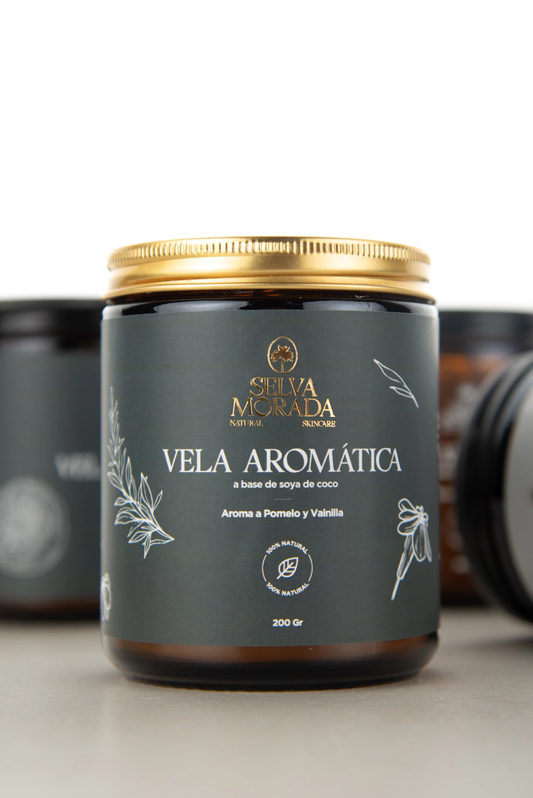 Vela Aromática Natural – Experiencias que transforman tus espacios