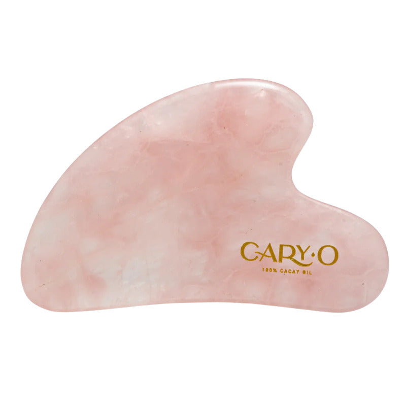 Gua Sha cuarzo rosado