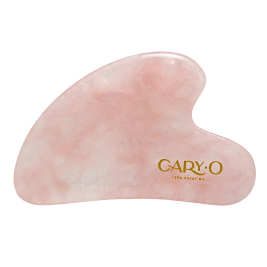 Gua Sha cuarzo rosado