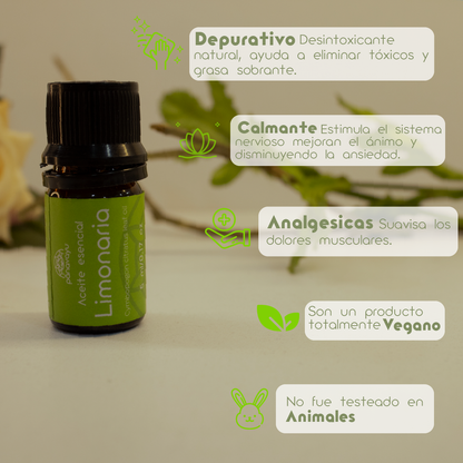Aceite esencial de limonaria